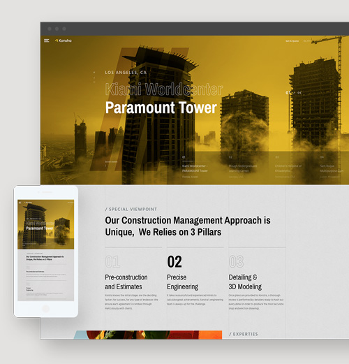 Construction Web Design