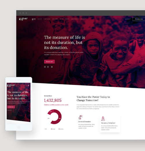 Charity Web Design